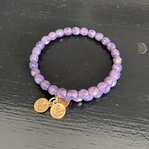 Alex and Ani Purple Bracelet